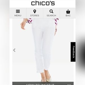 CHICO'S so slimming Brigitte pants